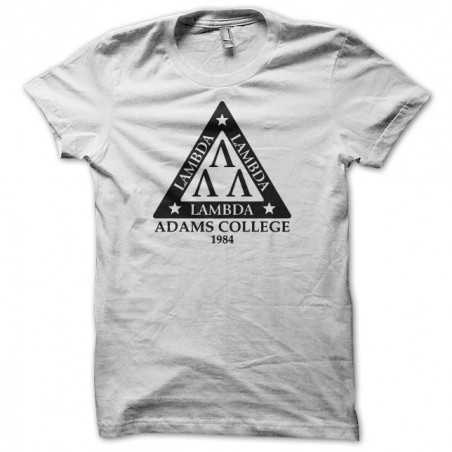 Revenge of the nerds lambda brotherhood white sublimation t-shirt