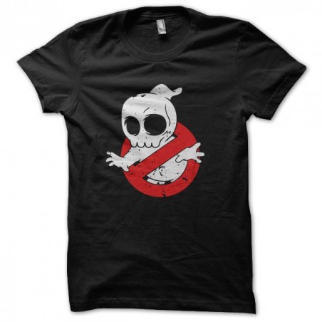 tee shirt ghostbusters skull parody black sublimation