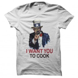 Tee shirt Heiseinberg want you to cook  sublimation