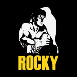 tee shirt Rocky  sublimation