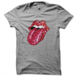 T-Shirt Rolling Strawberry Gray Sublimation