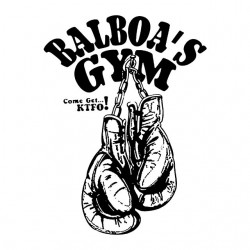 legendary boxing gloves t-shirt from Rocky Balboa white sublimation