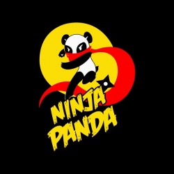 tee shirt Ninja panda  sublimation