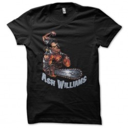 Ash williams t-shirt black sublimation